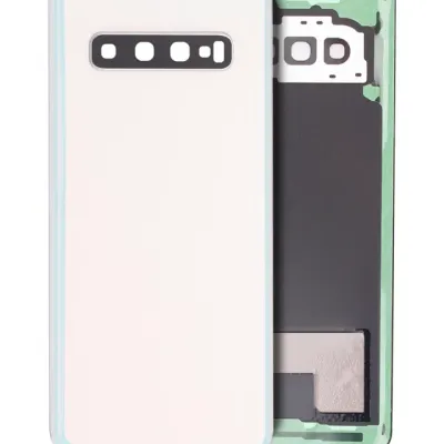 Задня кришка зі скло камери для Samsung Galaxy S10 (Service Pack) (Prism White)