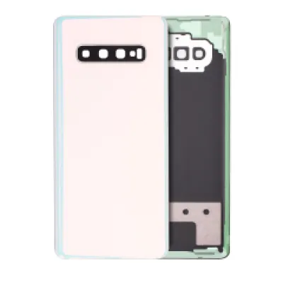 Задня кришка зі скло камери для Samsung Galaxy S10 Plus (Service Pack) (Prism White)