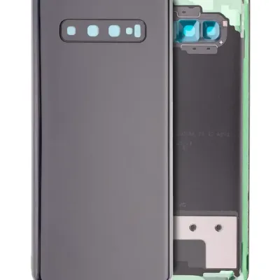 Задня кришка зі скло камери для Samsung Galaxy S10 Plus (Service Pack) (Prism Black)