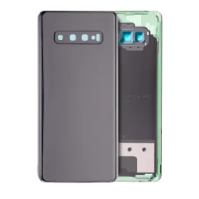 Задня кришка зі скло камери для Samsung Galaxy S10 Plus (Service Pack) (Prism Black)