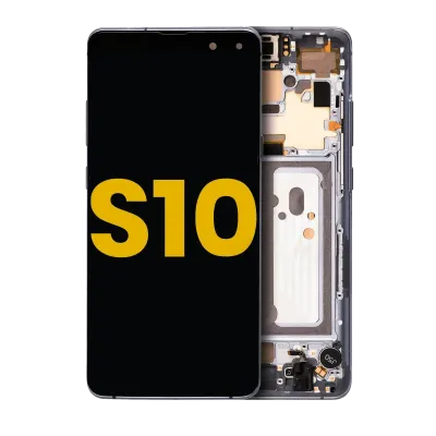 OLED Assembly With Frame For Samsung Galaxy S10 5G (Refurbished) (Majestic Black)