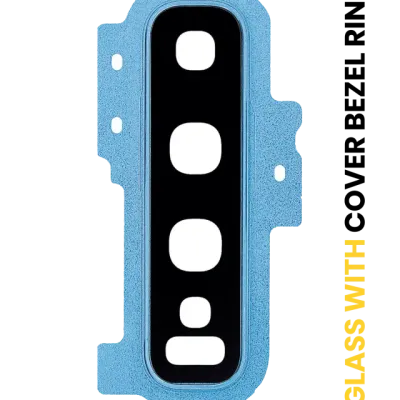 Back Camera Lens With Cover Bezel Ring For Samsung Galaxy S10 Plus (Prism Blue)