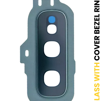 Скло камери з рамкою для Samsung Galaxy S10E (Prism Green)