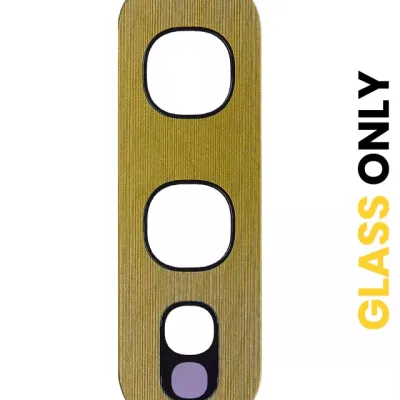 Скло камери з проклейкою для Samsung Galaxy S10E (Canary Yellow) (10 шт)