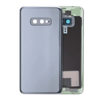 Задня кришка зі склом камери для Samsung Galaxy S10e (No Logo) (Aftermarket Plus) (Prism Black)