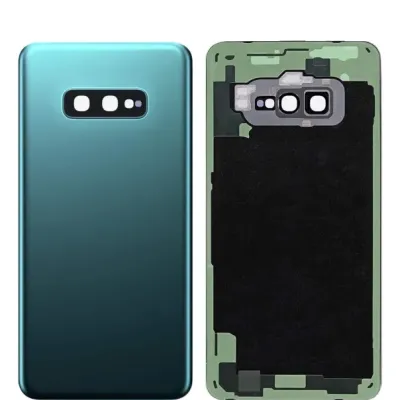 Задня кришка зі склом камери для Samsung Galaxy S10e (No Logo) (Aftermarket Plus) (Prism Green)