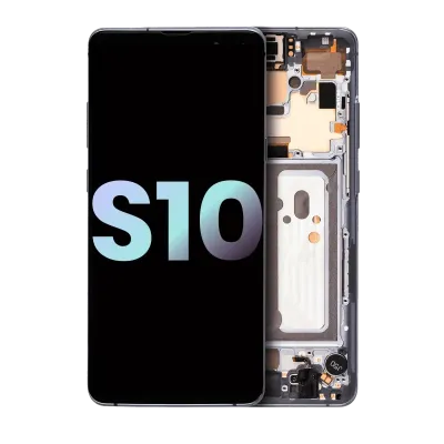 OLED Assembly With Frame For Samsung Galaxy S10 5G (Service Pack) (Majestic Black)