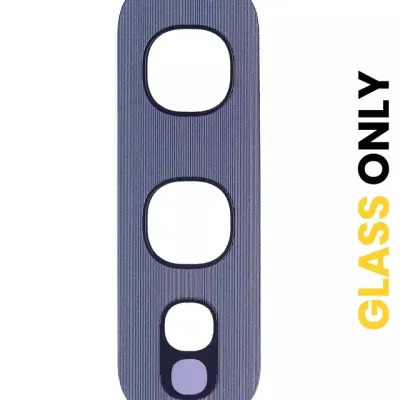 Скло камери з проклейкою для Samsung Galaxy S10E (Prism Blue) (10 шт)