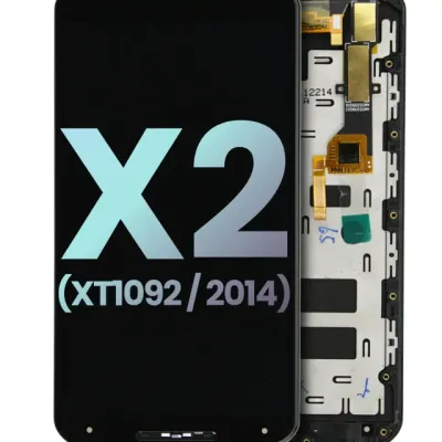 LCD Assembly With Frame For Motorola Moto X2 (XT1092 / 2014) (Genuine OEM) (Black)