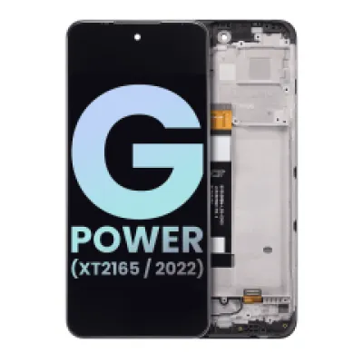 Дисплейний модуль LCD з рамкою для Motorola Moto G Power (XT2165 / 2022) (Genuine OEM) (всі кольори)