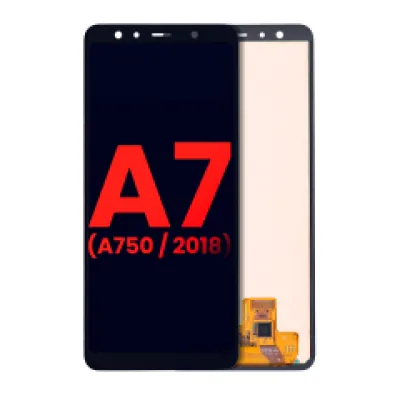 Дисплейний модуль (OLED) без рамки для Samsung Galaxy A7 (A750 / 2018) (Aftermarket Plus) (всі кольори)