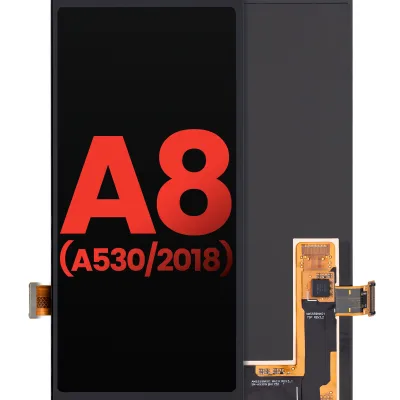Дисплейний модуль (OLED) без рамки для Samsung Galaxy A8 (A530 / 2018) (Aftermarket Plus) (всі кольори)
