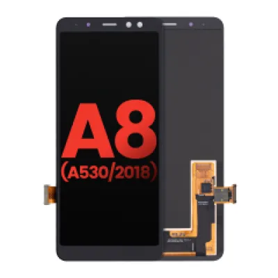 Дисплейний модуль (OLED) без рамки для Samsung Galaxy A8 (A530 / 2018) (Aftermarket Plus) (всі кольори)