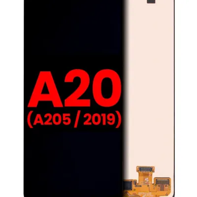 Дисплейний модуль (OLED) без рамки для Samsung Galaxy A20 (A205 / 2019) (All Models) (Aftermarket Plus) (All Colors)