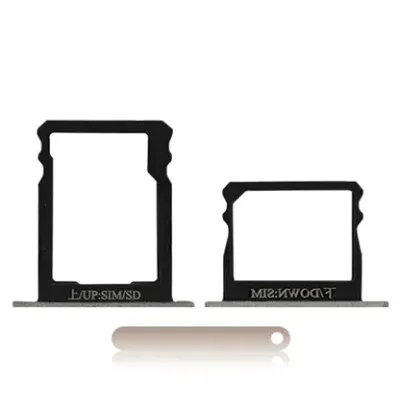 Лоток SIM + SD для Huawei P8 (Mystic Champagne)