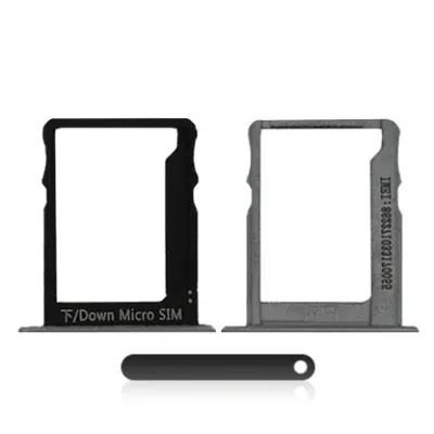 Лоток SIM + SD для Huawei P8 Lite (чорний)