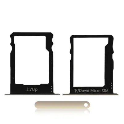 Лоток SIM + SD для Huawei P8 Lite (золотий)