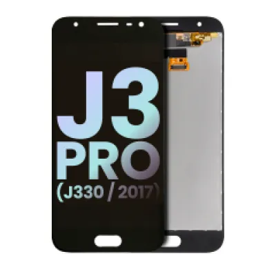 Дисплейний модуль (OLED) без рамки для Samsung Galaxy J3 Pro (J330 / 2017) (Service Pack) (чорний)
