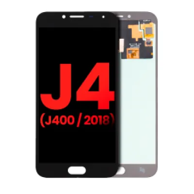 Дисплейний модуль (OLED) без рамки для Samsung Galaxy J4 (J400 / 2018) (Aftermarket Plus) (чорний)