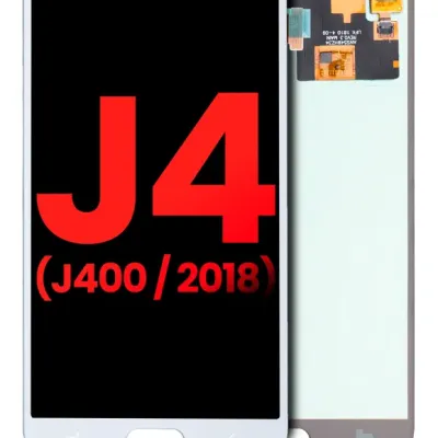 Дисплейний модуль (OLED) без рамки для Samsung Galaxy J4 (J400 / 2018) (Aftermarket Plus) (синій / сірий)