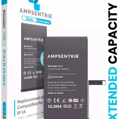 Replacement Battery For iPhone 14 (Basic Extended grade)