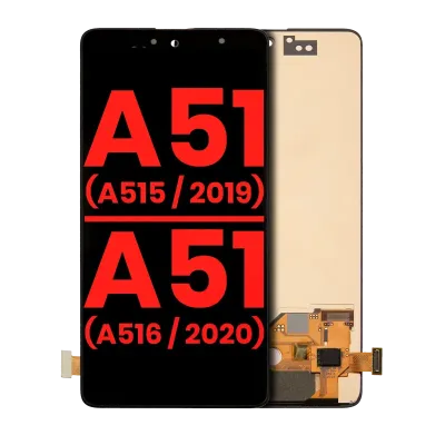 Дисплейний модуль (OLED) без рамки для Samsung Galaxy A51 4G (A515 / 2019) / 5G (A516 / 2020) (Aftermarket Plus) (All Colors)
