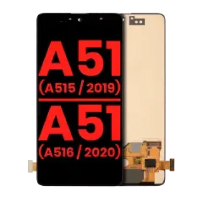 Дисплейний модуль (OLED) без рамки для Samsung Galaxy A51 4G (A515 / 2019) / 5G (A516 / 2020) (Aftermarket Plus) (All Colors)