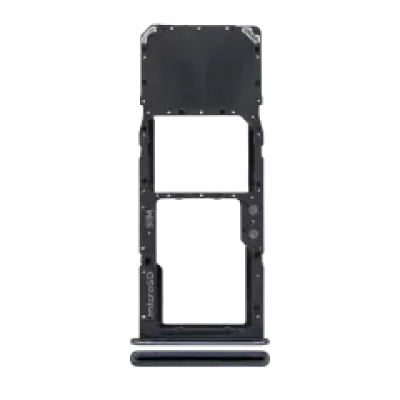 Лоток однієї SIM для Samsung Galaxy A51 4G (A515 / 2019) / A71 (A715 / 2020) (Prism Crush Black)