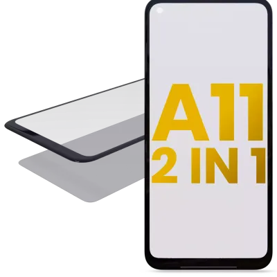 Скло екрана з OCA 2 в 1 для Samsung Galaxy A11 (A115 / 2020) (US Version)