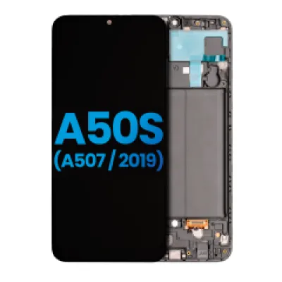 Дисплейний модуль LCD з рамкою для Samsung Galaxy A50s (A507 / 2019) (Aftermarket: Incell) (усі кольори)