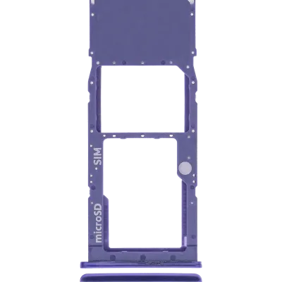 Single Sim Card Tray For Samsung Galaxy A50S (A507 / 2019) (Prism Crush Violet)