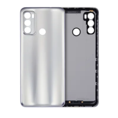 Задня кришка для Motorola Moto G40 Fusion (XT2147-1 / 2021) (сріблястий)