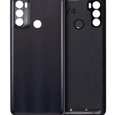 Задня кришка для Motorola Moto G40 Fusion (XT2147-1 / 2021) (чорний)