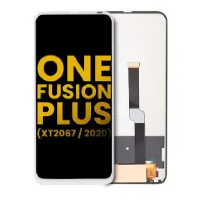 Дисплейний модуль без рамки для Motorola One Fusion Plus (XT2067 / 2020) (Refurbished) (білий)