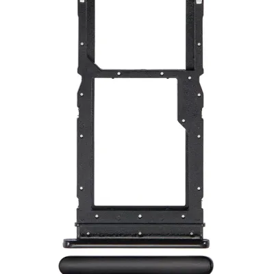 Лоток SIM (одна SIM) для Motorola Moto G Power (XT2041 / 2020) (Smoke Black)
