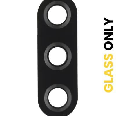 Скло основної камери (Glass Only) з проклейкою для LG Harmony 4 (LM-400AM) (чорний)