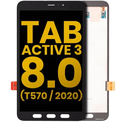 Дисплейний модуль (LCD) без рамки для Samsung Galaxy Tab Active 3 8.0" (T570) (2020) (Wi-Fi версія) (Refurbished) (Усі кольори)