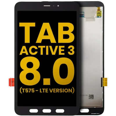 Дисплейний модуль (LCD) без рамки для Samsung Galaxy Tab Active 3 8.0" (T575 / T577) (2020) (LTE версія) (Refurbished) (Усі кольори)