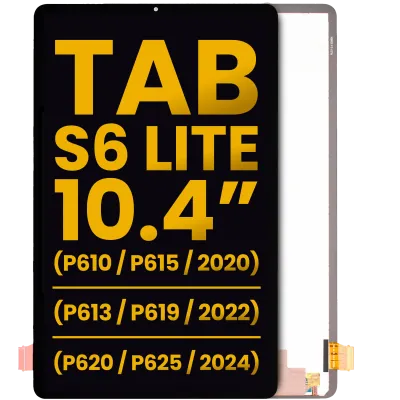 Дисплейний модуль (LCD) без рамки для Samsung Galaxy Tab S6 Lite 10.4" (P610 / P615) (2020) / Tab S6 Lite (P613 / P619) (2022) / Tab S6 Lite 10.4" (P620 / P625) (2024) (Refurbished) (Усі кольори)