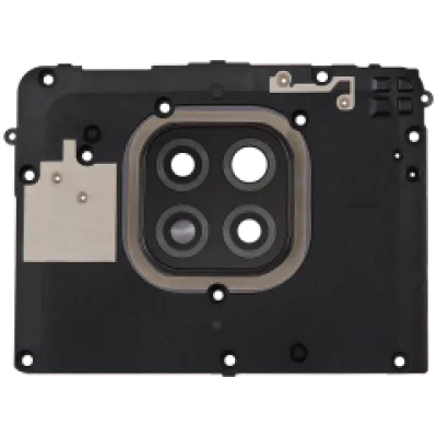 Скло основної камери з кріпленням для Motorola Moto G Power (XT2117 / 2021) (Flash Gray)