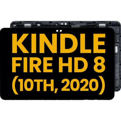 Дисплейний модуль (LCD) з рамкою для Amazon Kindle Fire HD 8 (10th Gen, 2020) (Refurbished) (Усі кольори)