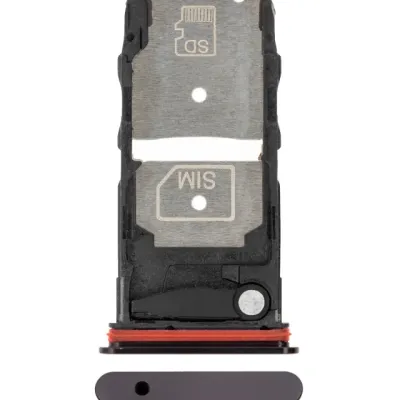 Одиночний лоток SIM для Motorola Edge Plus 5G (XT2061 / 2020) (чорний)