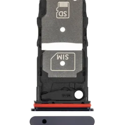 Одиночний лоток SIM для Motorola Edge Plus 5G (XT2061 / 2020) (Deep Indigo / синій)