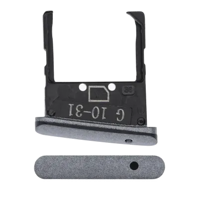 Лоток одиночної SIM для Motorola Razr 5G (XT2071 / 2020) (Polished Graphite)
