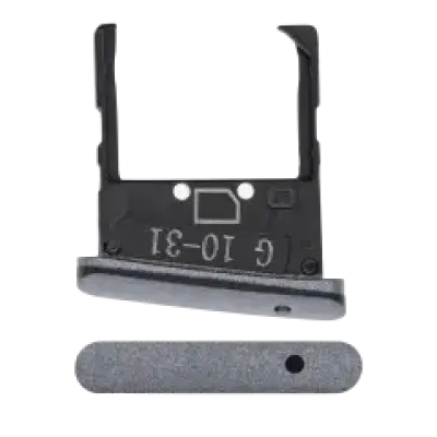 Лоток одиночної SIM для Motorola Razr 5G (XT2071 / 2020) (Polished Graphite)