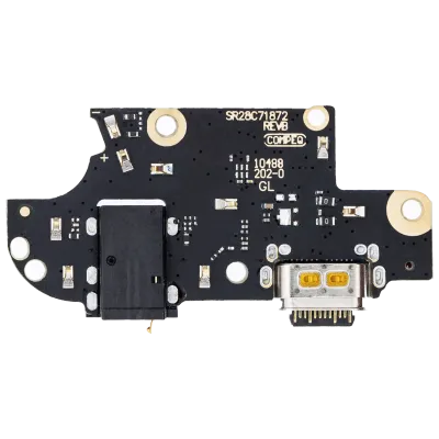 Плата зарядки з гніздом навушників для Motorola One 5G (XT2075 / 2020) (Aftermarket Plus)