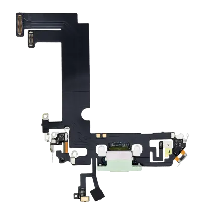 Charging Port Flex Cable For iPhone 12 Mini (Aftermarket Plus) (Green)