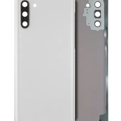 Заднє скло з склом камери для Samsung Galaxy Note 10 (Service Pack) (Aura White)