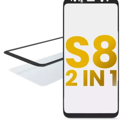 Скло екрана 2 в 1 з OCA для Samsung Galaxy S8