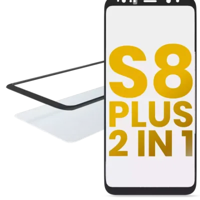 Скло екрана 2 в 1 з OCA для Samsung Galaxy S8 Plus